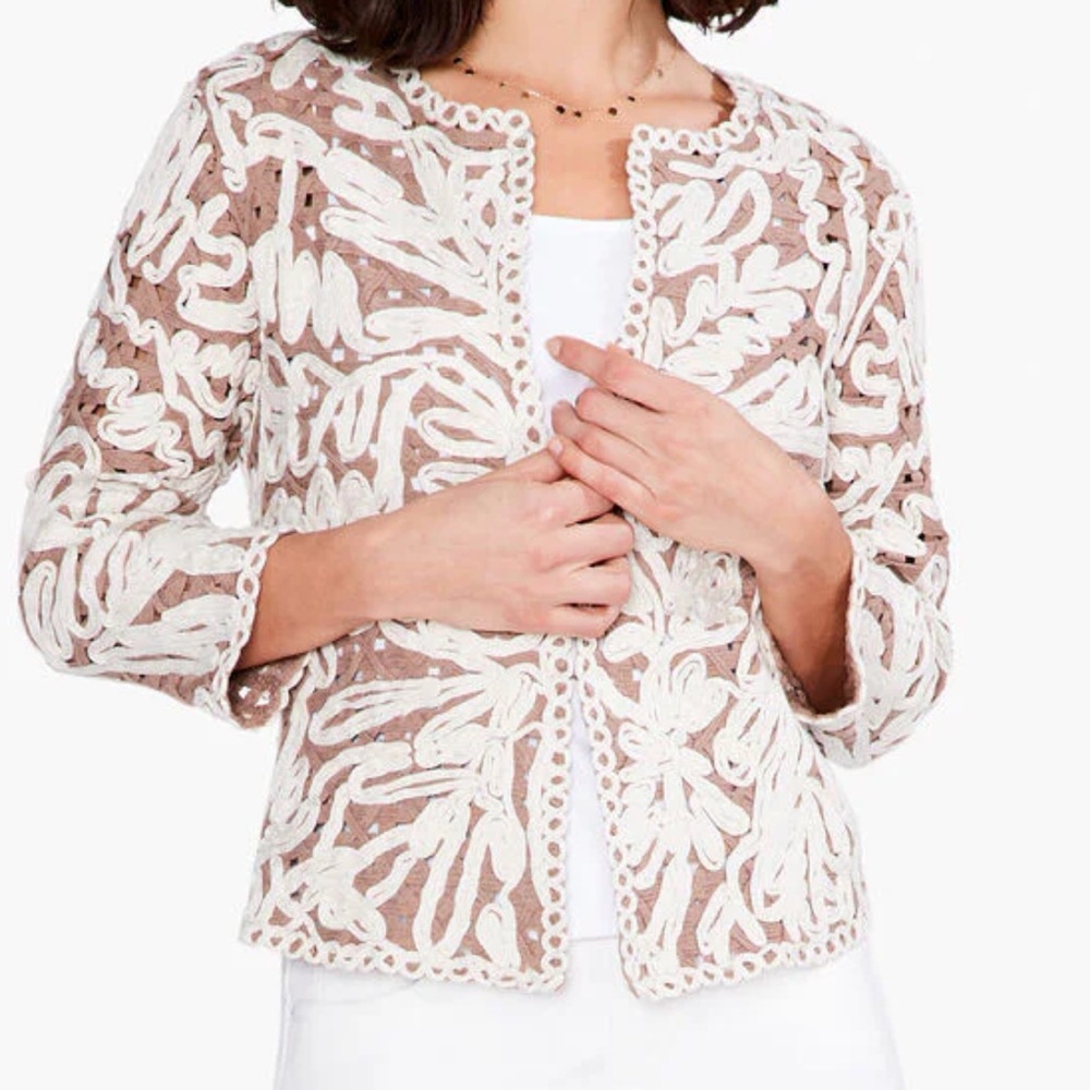 Nic+Zoe Spring Soiree Jacket
In Neutral Multi - Picture 5 of 12